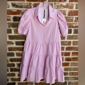 NWT English Factory stripe dress Size M